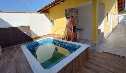 Casa com 2 dorms, Jussara, Mongaguá - R$ 288 mil, Cod: 2300