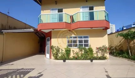 Sobrado com 3 dorms, Aguapeú, Mongaguá - R$ 750 mil, Cod: 2485