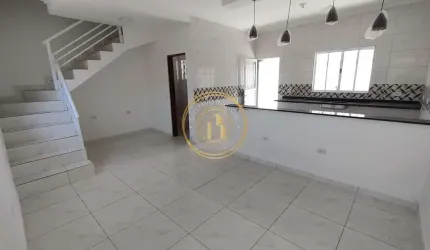 Sobrado de Condomínio com 2 dorms, Vila Atlântica, Mongaguá - R$ 260 mil, Cod: 2765