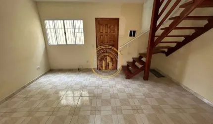 Sobrado de Condomínio com 2 quartos, Vila Seabra, Mongaguá - R$ 219 mil, Cod: 3012