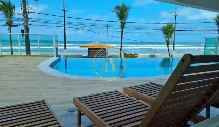 Apartamento com 3 quartos, Vila Atlântica, Mongaguá - R$ 599 mil, Cod: 3066