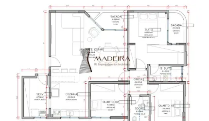 Apartamento Moderno e Espaçoso na Zona 7 de Maringá - 111,86m² Privativos!