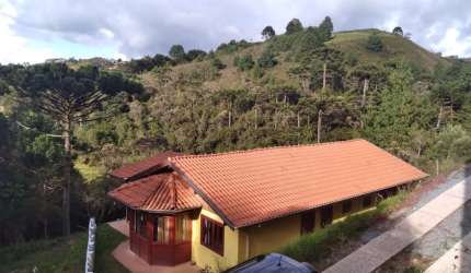 Chácara / sítio com 3 quartos para alugar no Descansopolis, Campos do Jordão  por R$ 3.800