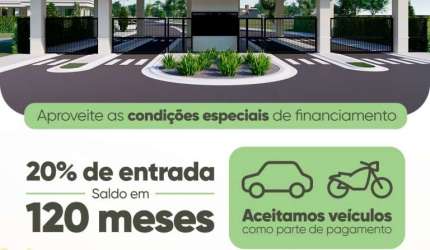 Terreno à venda na Estrada Miguel Martini, Jardim Santa Madalena, Mogi Guaçu por R$ 160.000