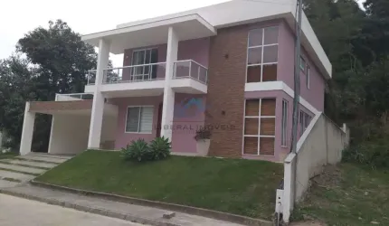 Casa em condomínio fechado com 4 quartos à venda na Estrada da Paciência, Maria Paula, São Gonçalo, 309 m2 por R$ 899.000