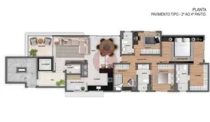 Apartamento à venda, 4 quartos, 4 suítes, 3 vagas, Liberdade - Belo Horizonte/MG