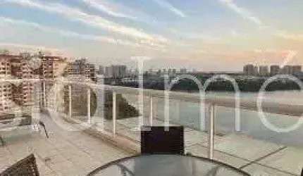 Apartamento com 1 dormitório à venda, 136 m² por R$ 2.000.000,00 - Península - Rio de Janeiro/RJ