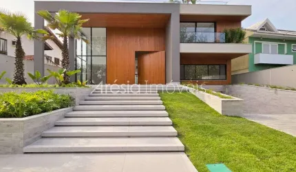 Condomínio Mansões, com 4 suítes e 1417 m² por R$ 19.600.000 - Barra da Tijuca - Rio de Janeiro/RJ