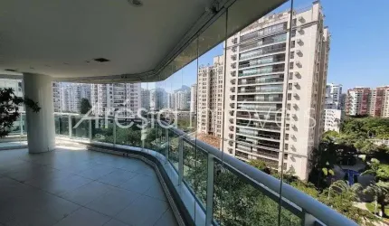 Apartamento com 4 dormitórios à venda, 402 m² por R$ 5.473.000,00 - Península - Rio de Janeiro/RJ