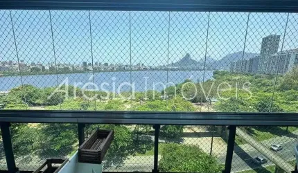 Apartamento com 4 quartos à venda, 180 m² por R$ 3.900.000 - Lagoa - Rio de Janeiro/RJ