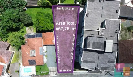 Terreno à venda na Rua Pedro Ernesto, --, Saguaçu, Joinville por R$ 350.000