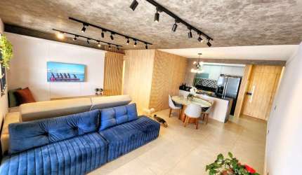 Espetacular Apartamento à Venda na Vila Valparaíso, Santo André-SP: 3 Dormitórios, 1 Suíte, 2 Salas, 3 Banheiros, 2 Vagas, 115 m²!