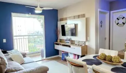 Apartamento para venda na Vila Príncipe de Gales, Santo André-SP: 1 quarto, sala, 1 banheiro, 1 vaga de garagem, 40,00 m².