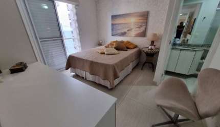 APARTAMENTO À VENDA: 3 quartos, 1 suíte, 2 salas, 2 banheiros, 2 vagas de garagem, 85m², Vila Luis Antônio, Guarujá-SP.