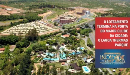Lotes Parcelados Lagoa Golden Park 300 Metros Caldas Novas