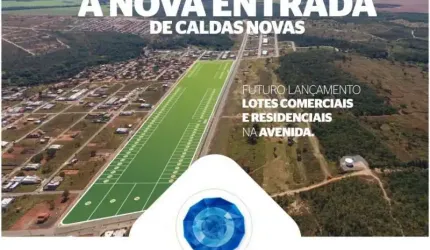 Lotes Comerciais Parcelados em Avenida Pronta Para o Comércio em Caldas Novas