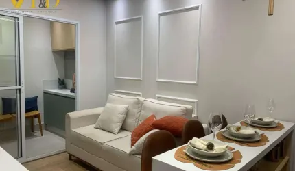 Apartamento à venda em São Paulo, Parque das Paineiras, com 2 quartos, com 40 m², Cristalino