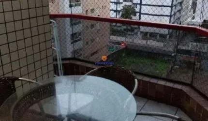Apartamento para venda na Praia Grande com 3 quartos sendo 1 suíte, 3 banheiros, 1 sala, 1 vaga de garagem