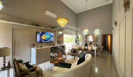 MARAVILHOSA CASA TERRÉA NO RESIDENCIAL LAGO SUL | 4 SUÍTES | 2 SALAS | 4 VAGAS | BAURU