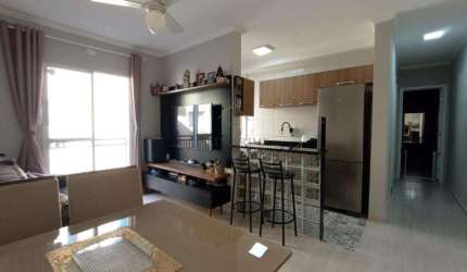Apartamento à venda em Cotia, Jardim Rio das Pedras, com 2 quartos, com 52.75 m²