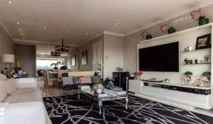 Alpha Club - Apartamento Mobiliado com 154m², 3 Dorms (1 Suíte), 3 Vagas e Muito