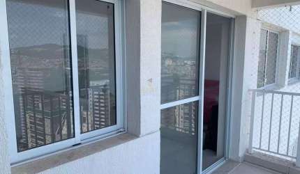 Acqua Park Alphaville - Apartamento com 53m², 1 Suíte, 2 Vagas, Andar alto e Mui