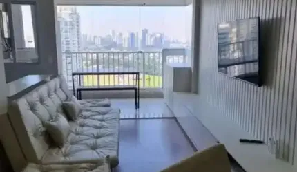 Acqua Park Alphaville - Apartamento Mobiliado com 69m², 3 Dorms (1 Suíte) e 2 Va