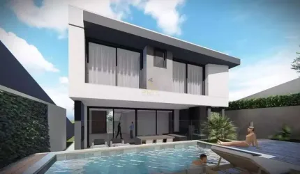 Gênesis I - Casa com 368m², Piscina, 4 Suítes, Lareira e 4 Vagas em Santana de P