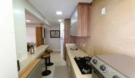Apartamento com 3D Mobiliado no Pagani em Palhoça
