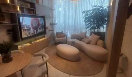 Apartamento Duplex com 1 dormitório à venda, 41 m² por R$ 649.000,00 - Brooklin - São Paulo/SP