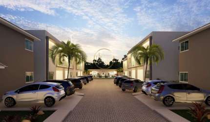 Apartamento 02 Dorm. na Orla Norte de Porto Seguro - 70m², 2 Dormitórios, 1 Suíte, 2 Banheiros - R$ 580.000 para venda