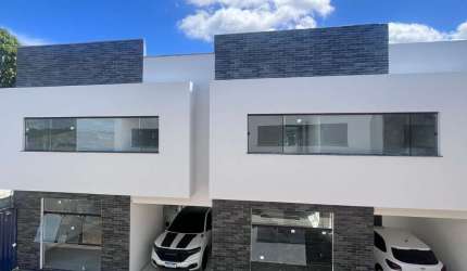 Casa Duplex com 3 suítes - Condomínio Sky Park - Casas com piscina