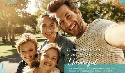 QUEENS RESIDENCE – 2 Vagas Soltas e Varanda com Churrasqueira no Umarizal