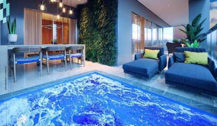 QUEENS RESIDENCE – Condomínio com Sauna, Quadra e Piscinas