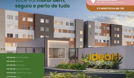 IDEAL LIBERDADE – Condomínio Seguro com Portaria 24h