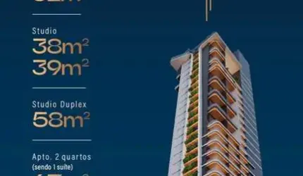 EDIFICIO - SKYE TOWER: Studio com design moderno em área nobre de Belém
