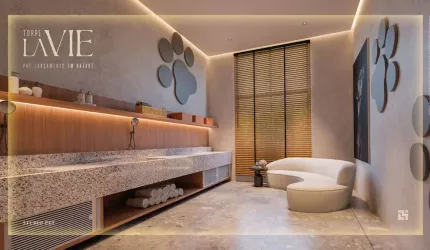 TORRE LA VIE Bairro Nazaré! Na planta com varanda e 3 vagas