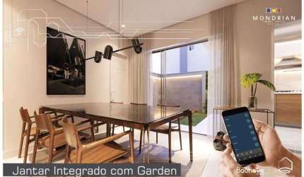 MONDRIAN SMART HOUSE Condomínio fechado em Belém com 3 suítes. Na planta!