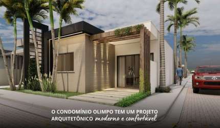 CONDOMÍNIO OLIMPO Casas modernas no 40 Horas com previsão para 2028