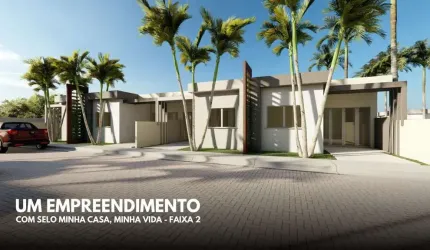 CONDOMÍNIO OLIMPO Casas no 40 Horas com infraestrutura completa
