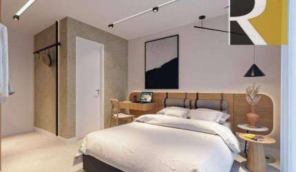 Apartamento Flat com 1 dormitório à venda, 22 m² por R$ 431.000 - Cabo Branco - João Pessoa/PB