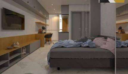 Apartamento Flat com 1 dormitório à venda, 22 m² por R$ 209.000 - Intermares - Cabedelo/PB - João Pessoa