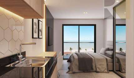 Flat com 1 dormitório à venda, 25 m² por R$ 419.000,00 - Manaíra - João Pessoa/PB