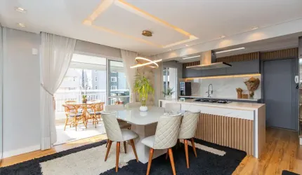 Apartamento com 3 quartos à venda na Rua Professora Doracy Cezzarino, 138, Portão, Curitiba, 125 m2 por R$ 1.650.000