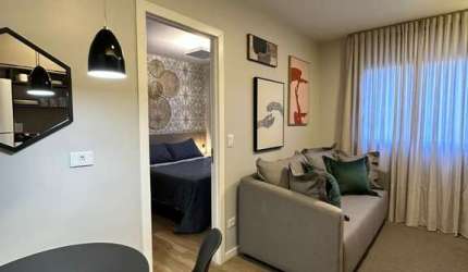 Apartamento com 1 quarto à venda na Rua Brigadeiro Franco, 552, Mercês, Curitiba, 25 m2 por R$ 470.000