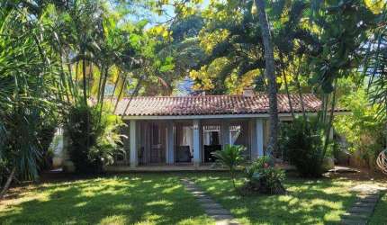 Casa  pé na areia com 5 suítes à venda, 295 m² por R$ 4.000.000 - Barequeçaba - São Sebastião/SP