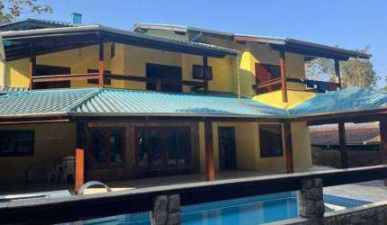 Sobrado com 6 dormitórios à venda, 460 m² por R$ 1.700.000,00 - Massaguaçu - Caraguatatuba/SP
