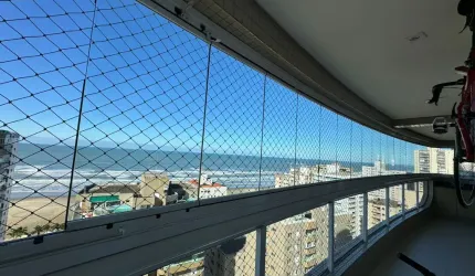 Lindo Apartamento vista mar com 3 Suítes Localizado à 100 metros da praia  na Aviação- Praia Grande-SP