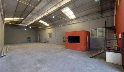 Salão Industrial, 300 m² - venda por R$ 800.000 ou aluguel por R$ 5.268/mês - Jardim Ipiranga - Americana/SP