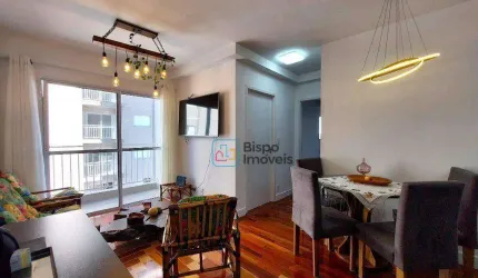 Apartamento Residencial Mobiliado com 2 dormitórios para alugar, 55 m² por R$ 2.901/mês - Jardim São Domingos - Americana/SP